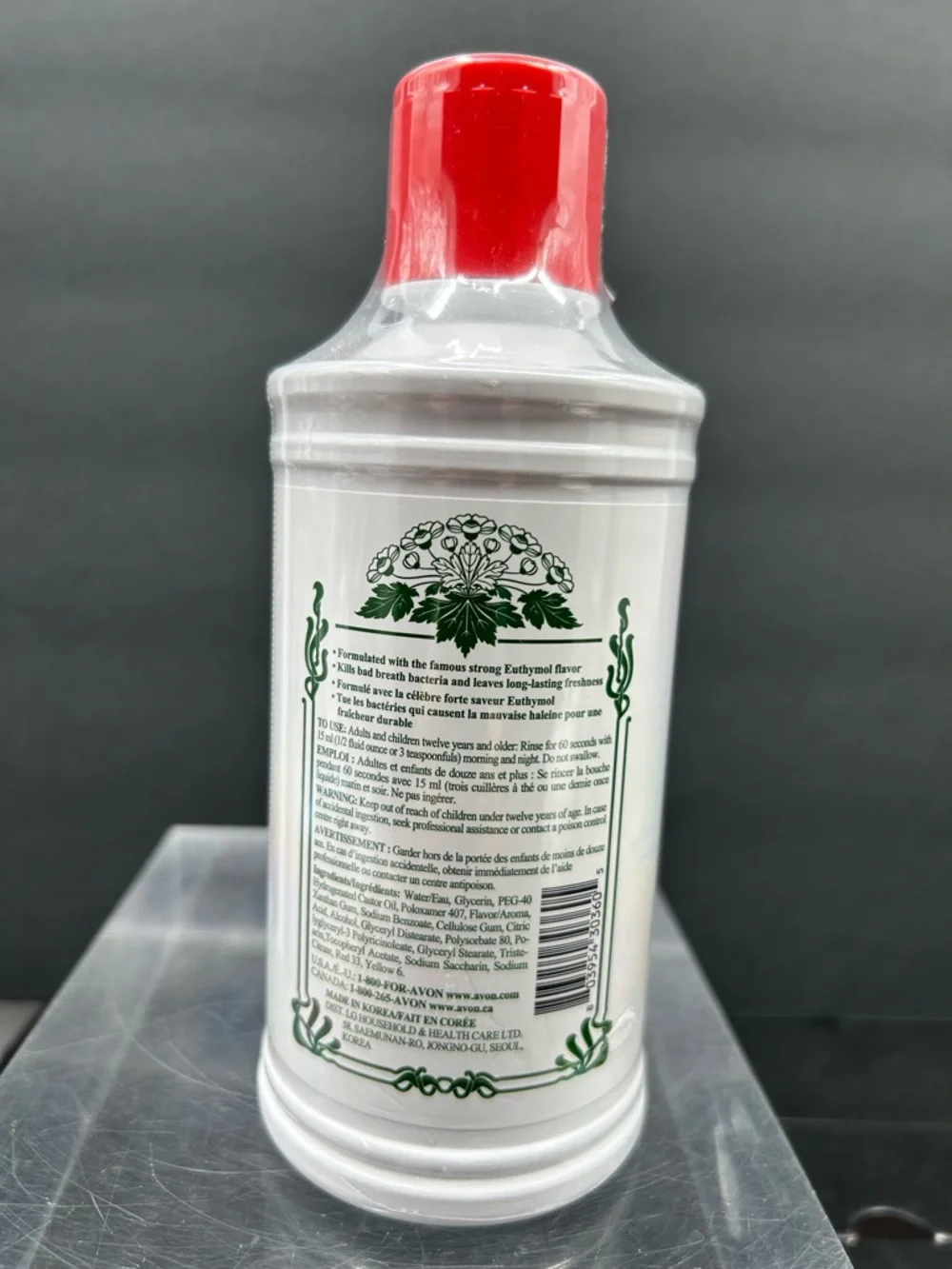 EUTHYMOL Original Mouthwash Cientific dental preparation Made in Korea  16.9 oz.